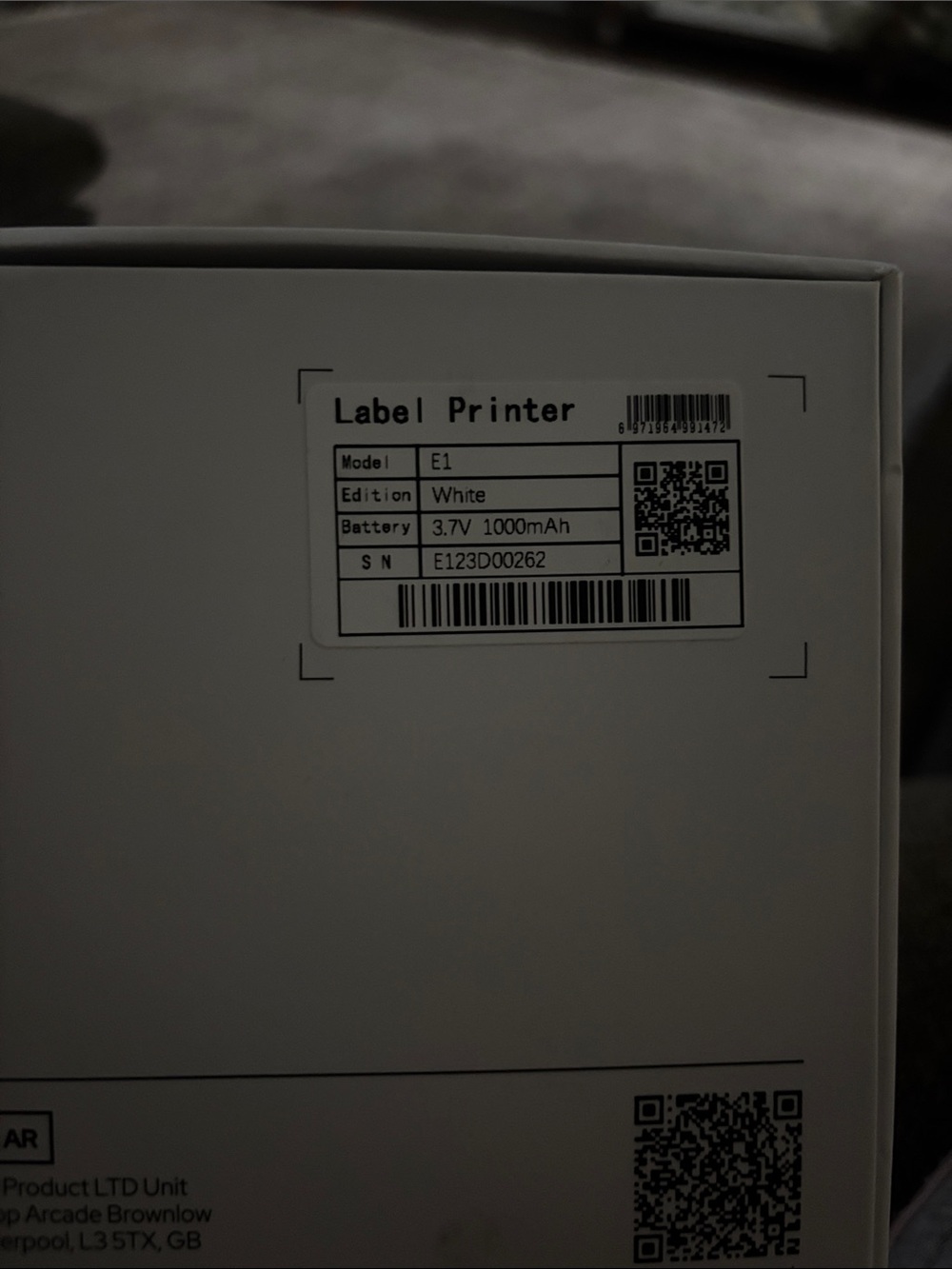 E1 Label maker - Picture 6 of 6